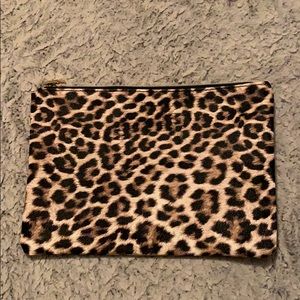 Cheetah print clutch